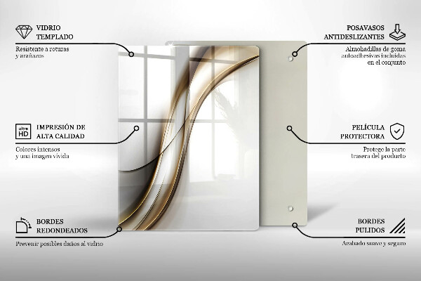 Tábua de corte Padrão de flecha boho