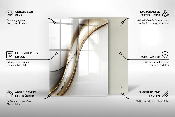 Tábua de corte Padrão de flecha boho