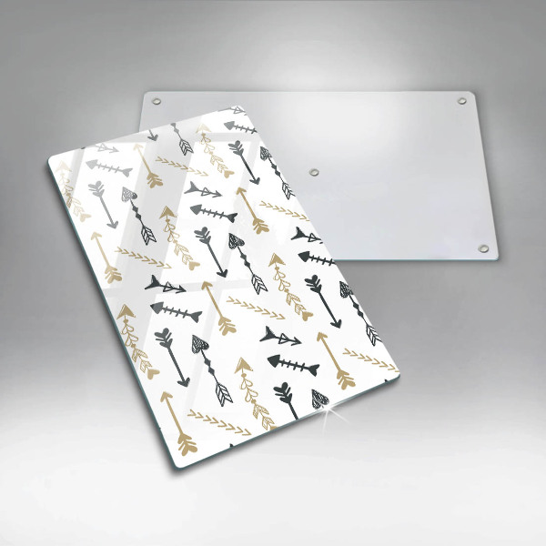 Tábua de corte Padrão de flecha boho