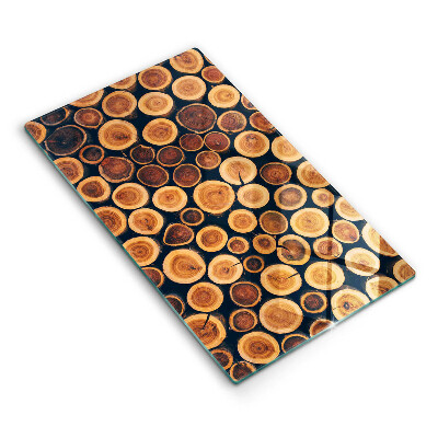 Tábua de cortar Tocos de árvores de madeira