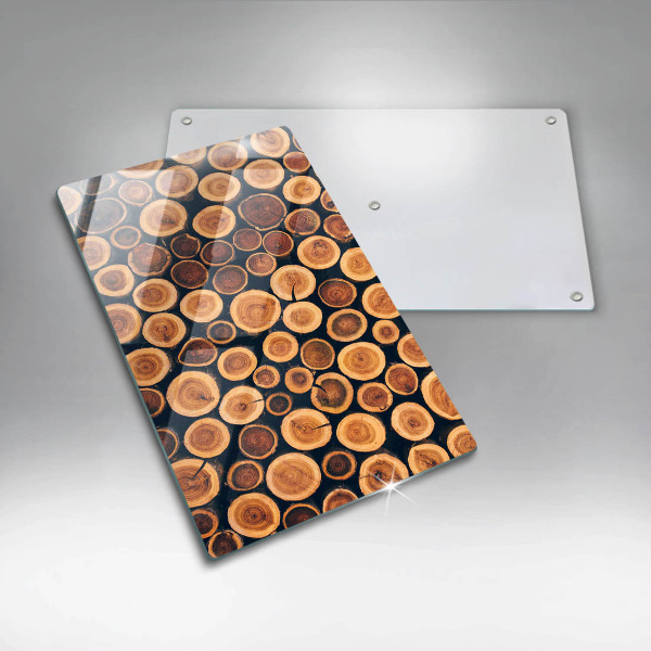 Tábua de cortar Tocos de árvores de madeira