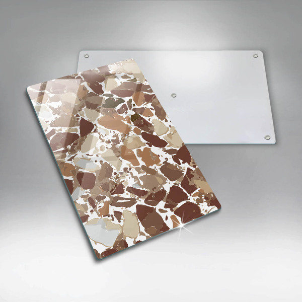 Tábua corte Pontos decorativos de pedra