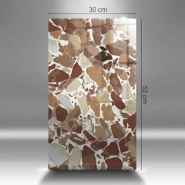 Tábua corte Pontos decorativos de pedra