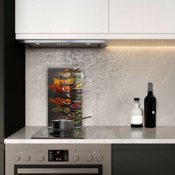 Tábua cozinha colheres de especiarias