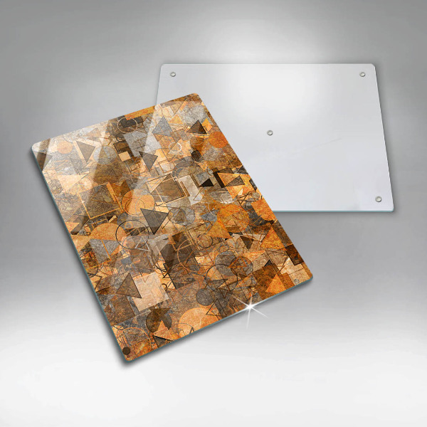 Tábua corte Padrão de formas geométricas