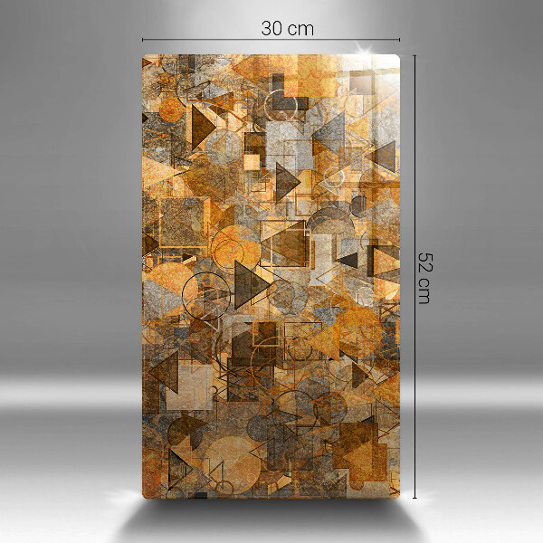 Tábua corte Padrão de formas geométricas