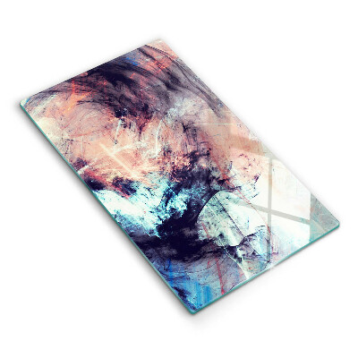 Tábua de cortar Abstração pintada