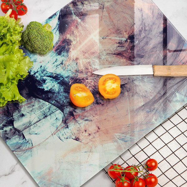 Tábua de cortar Abstração pintada