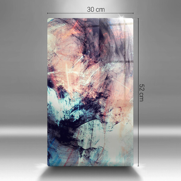 Tábua de cortar Abstração pintada