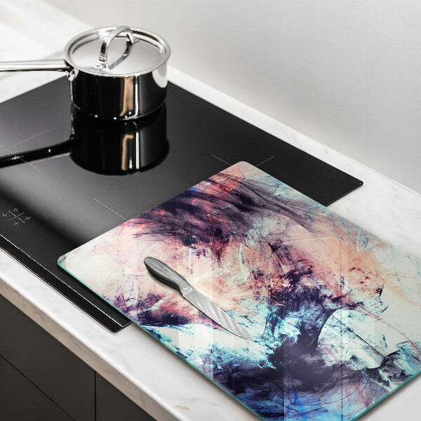 Tábua de cortar Abstração pintada