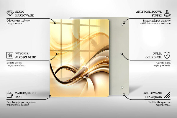 Tábua de cortar alimentos Beijo abstrato