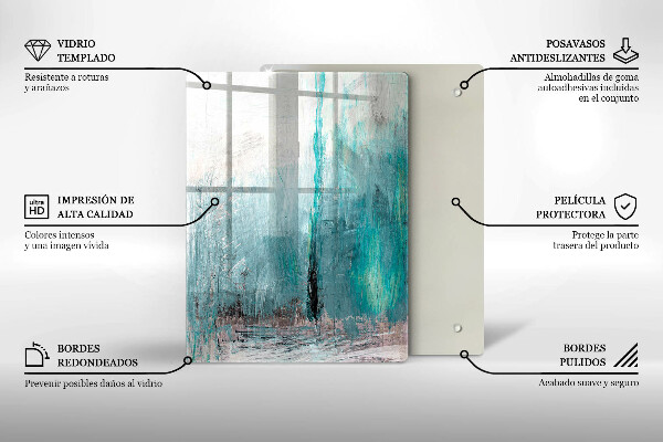 Tábua corte Penas coloridas de papagaio