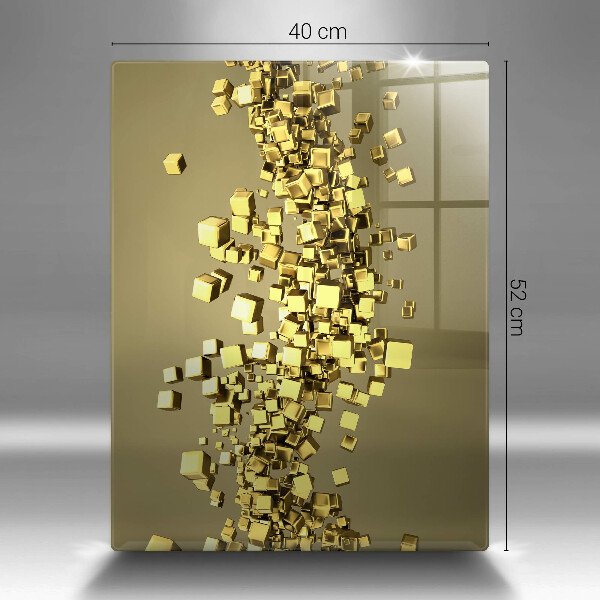 Tábua de cortar Geometria 3D abstrata