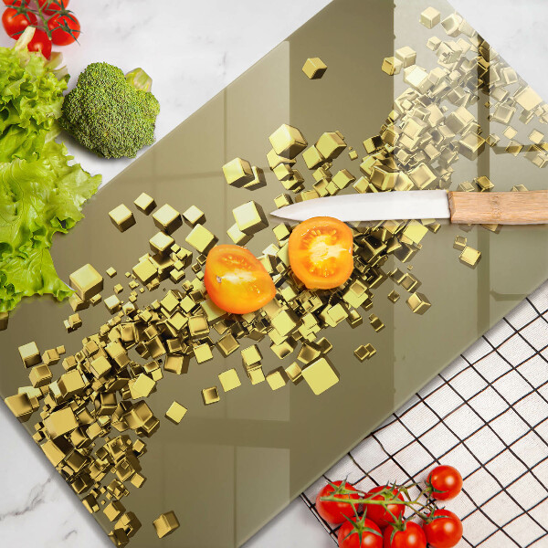 Tábua de cortar Geometria 3D abstrata