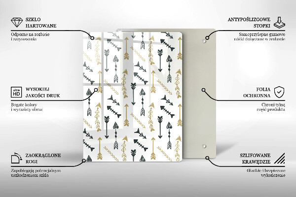 Tábua de corte Círculos coloridos