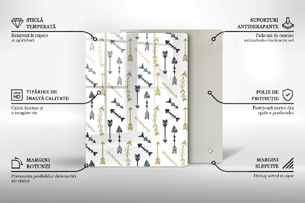 Tábua de corte Círculos coloridos