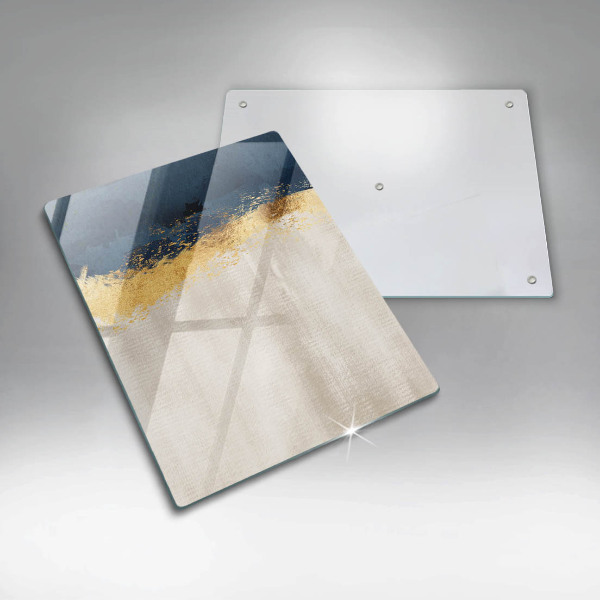 Tábua de corte Ouro abstrato