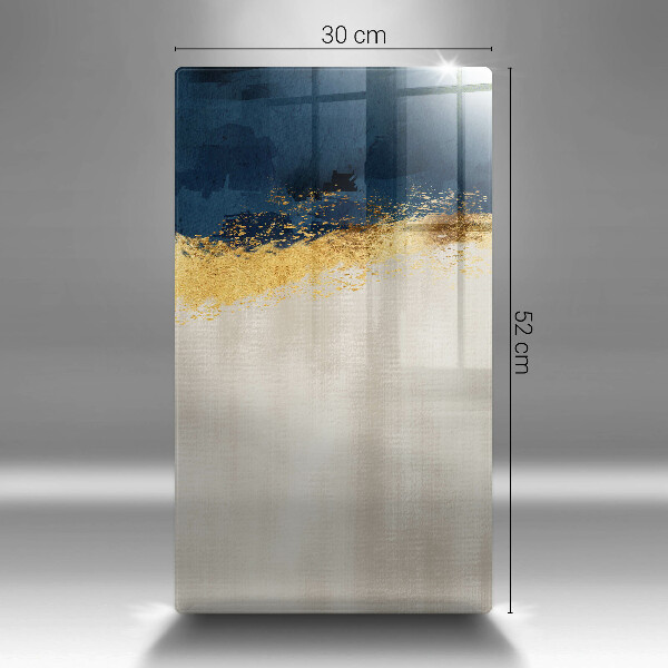 Tábua de corte Ouro abstrato