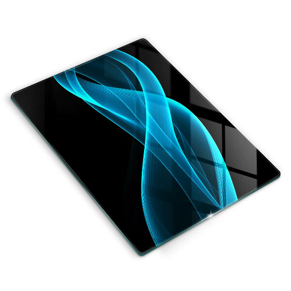 Tábua para cozinha Abstração azul