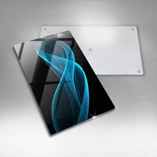 Tábua para cozinha Abstração azul