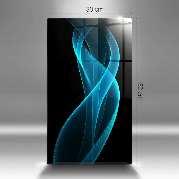 Tábua para cozinha Abstração azul