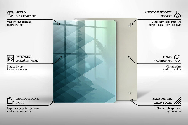 Tábua para corte Penas delicadas