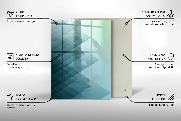 Tábua para corte Penas delicadas
