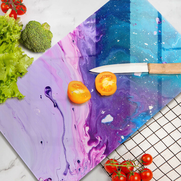 Tábua de cortar alimentos Tinta abstrata