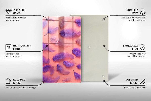 Tábua de cortar Penas fofas
