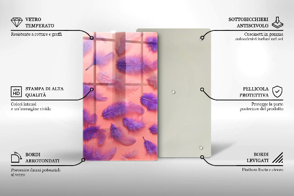 Tábua de cortar Penas fofas