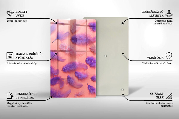 Tábua de cortar Penas fofas