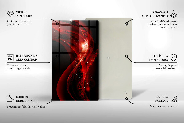 Tábua para cozinha Abstração moderna