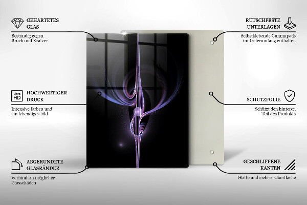 Tábua para cozinha Abstração moderna