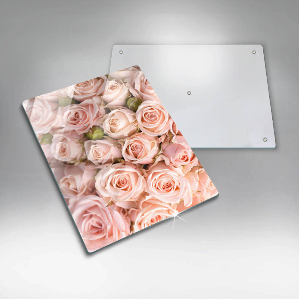 Tábua para corte Buquê de rosas delicadas