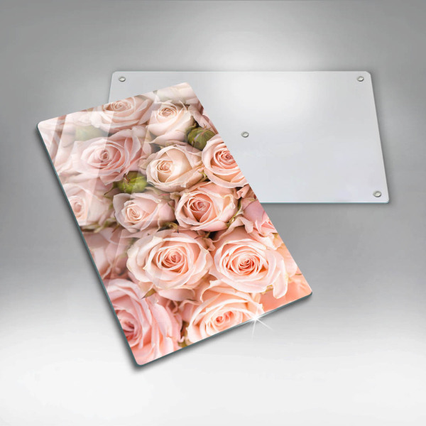 Tábua para corte Buquê de rosas delicadas