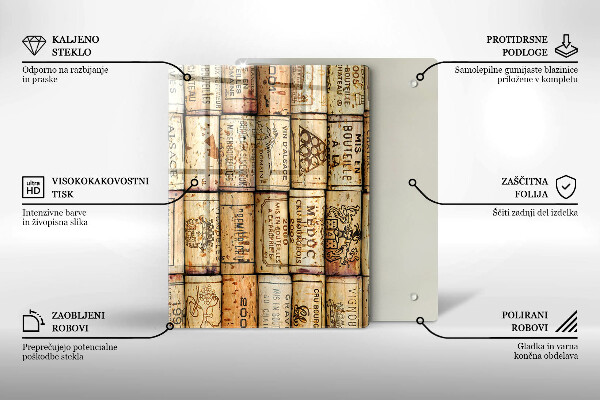 Tábua de corte Abstração de linhas suaves
