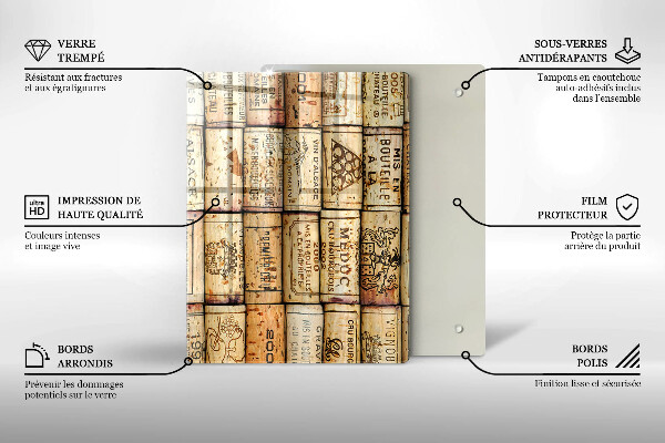 Tábua de corte Abstração de linhas suaves