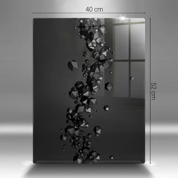 Tábua cozinha Formas abstratas 3D