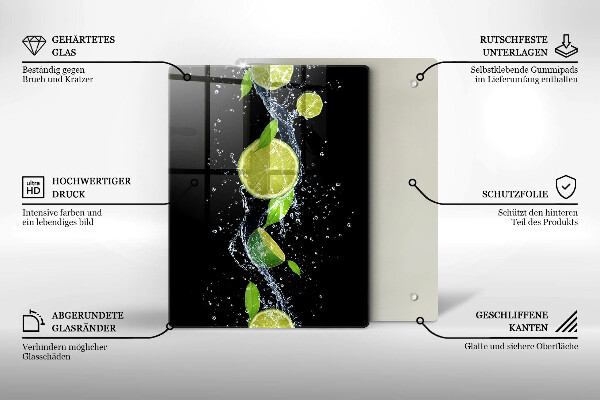 Tábua para cozinha penas de pássaros boho