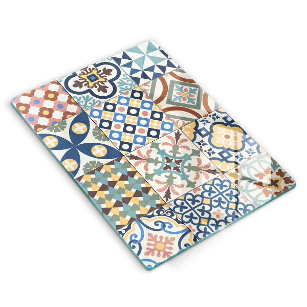 Tábua para corte Azulejos decorativos