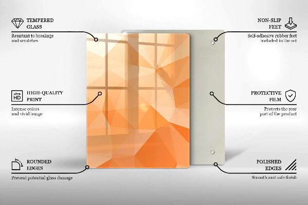 Tábua de cortar alimentos Abstração azul marinho