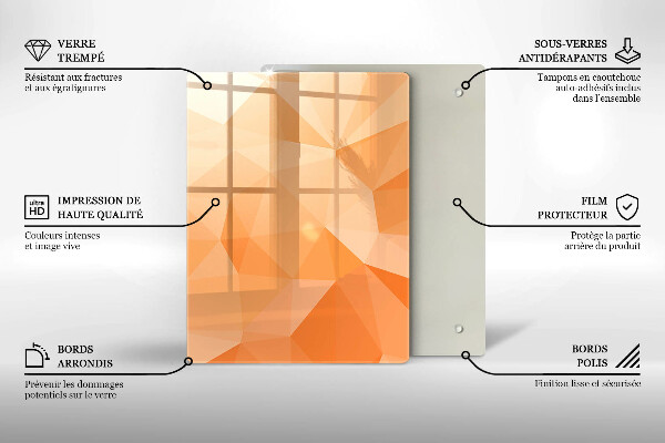 Tábua de cortar alimentos Abstração azul marinho