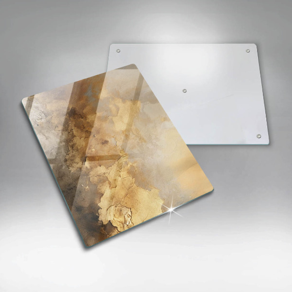 Tábua de cortar de vidro Textura rica