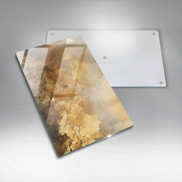 Tábua de cortar de vidro Textura rica