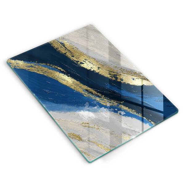 Tábua de corte Textura com ouro