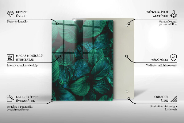 Tábua de corte Textura com ouro