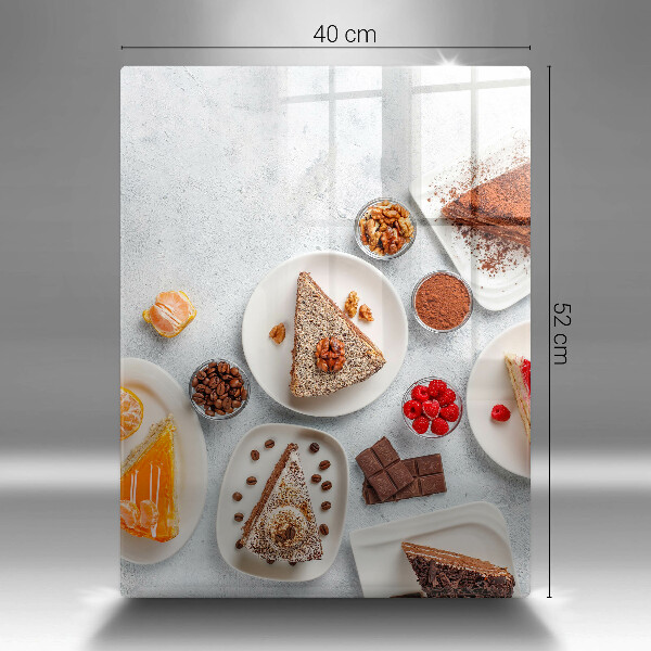 Tábua cozinha Bolos doces