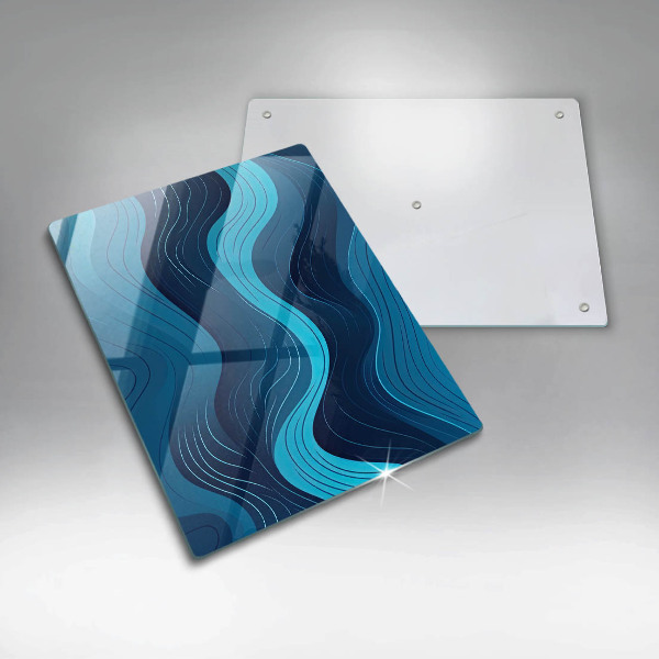 Tábua para corte Ondas abstratas