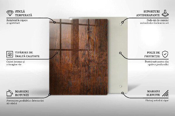 Tábua de vidro decorações de Natal