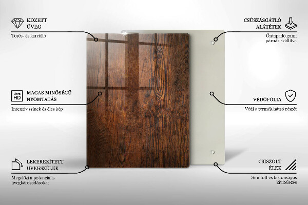 Tábua de vidro decorações de Natal